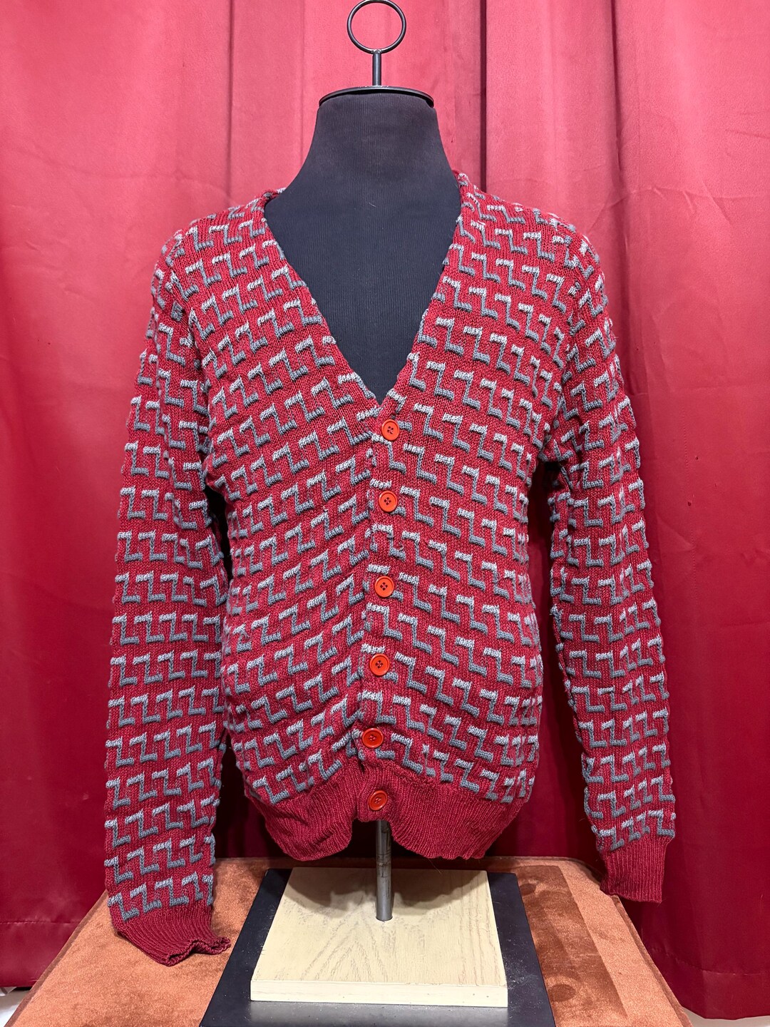 Giorgio Armani 80’s-90’s cotton cardigan Vintage Giorgio Armani Cardigan Sweater 80's Silk Linen Cotton