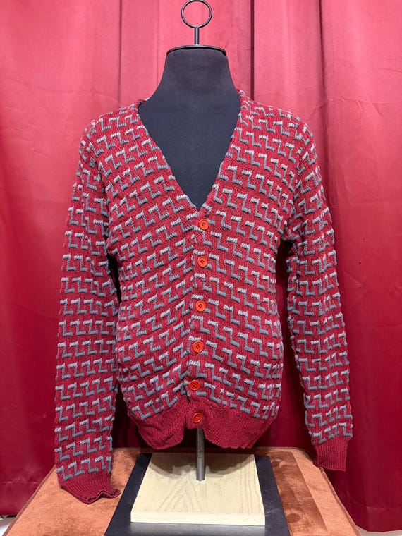 Giorgio Armani 80’s-90’s cotton cardigan Vintage Giorgio Armani Cardigan Sweater 80's Silk Linen Cotton