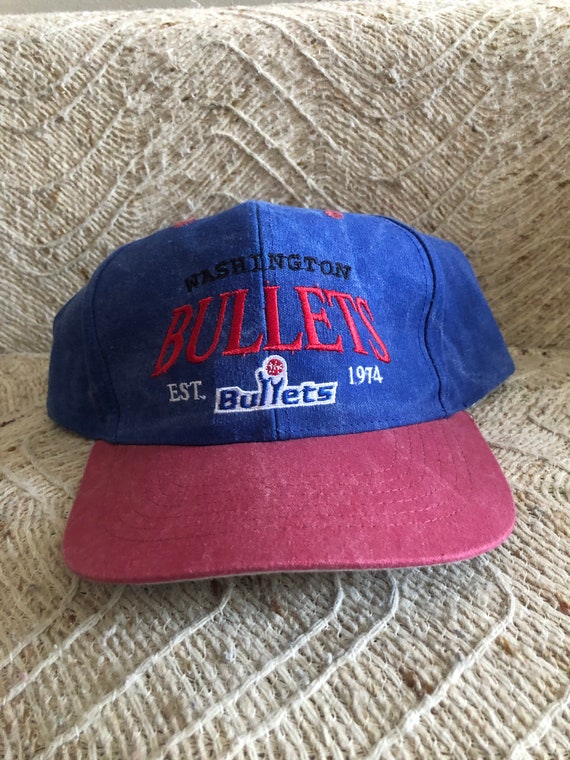 Vintage Washington Bullets Hat Snap 