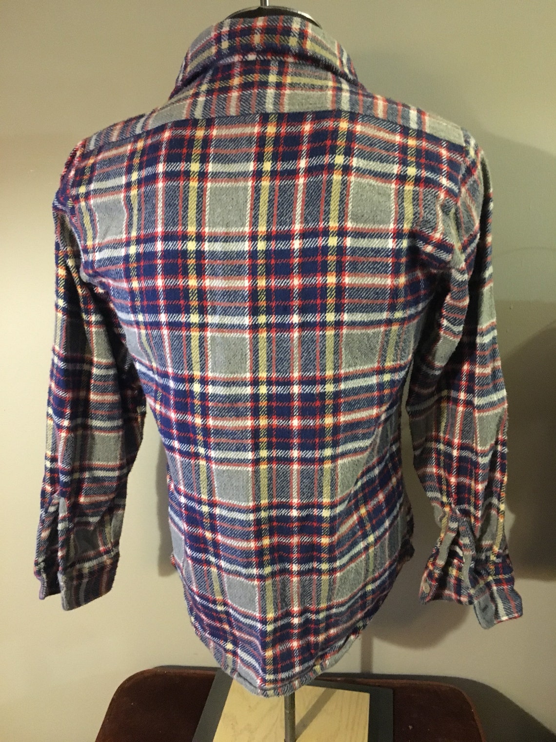 Vintage JC Penney Big Mac Plaid Flannel Shirt - Etsy