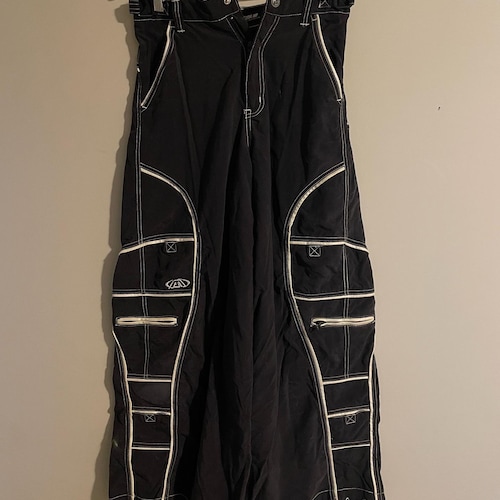 Vintage Macgear Pants Wide Leg Cyber Goth Raver Pants Streetwear