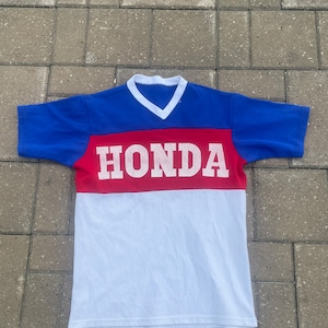 Vintage Honda Racing Jersey 70s/80s Air Knit Motorcycle