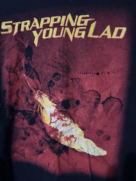 Vintage Strapping Young Lad Shirt 2003 Concert Tee - image 3