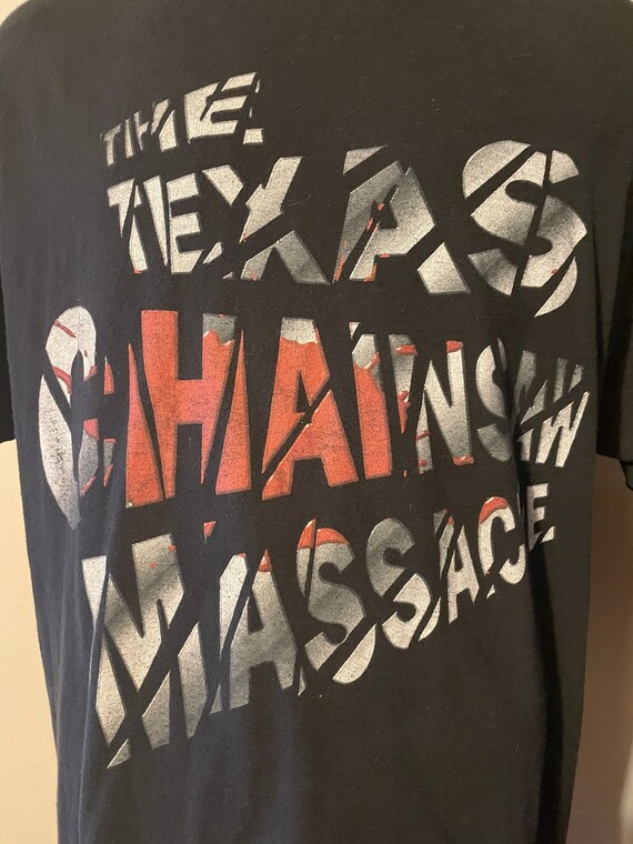 90s The Texas Chain Saw Massacre art tee