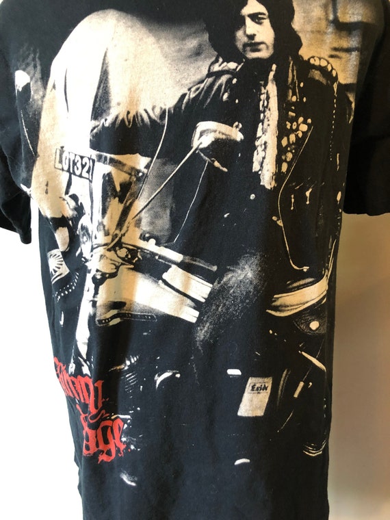 Vintage Jimmy Page Shirt Liquid Blue Led Zeppelin - Etsy