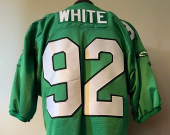 Vintage Philadelphia Eagles Jersey Reggie witte NFL Grail zeldzame jaren 80/90