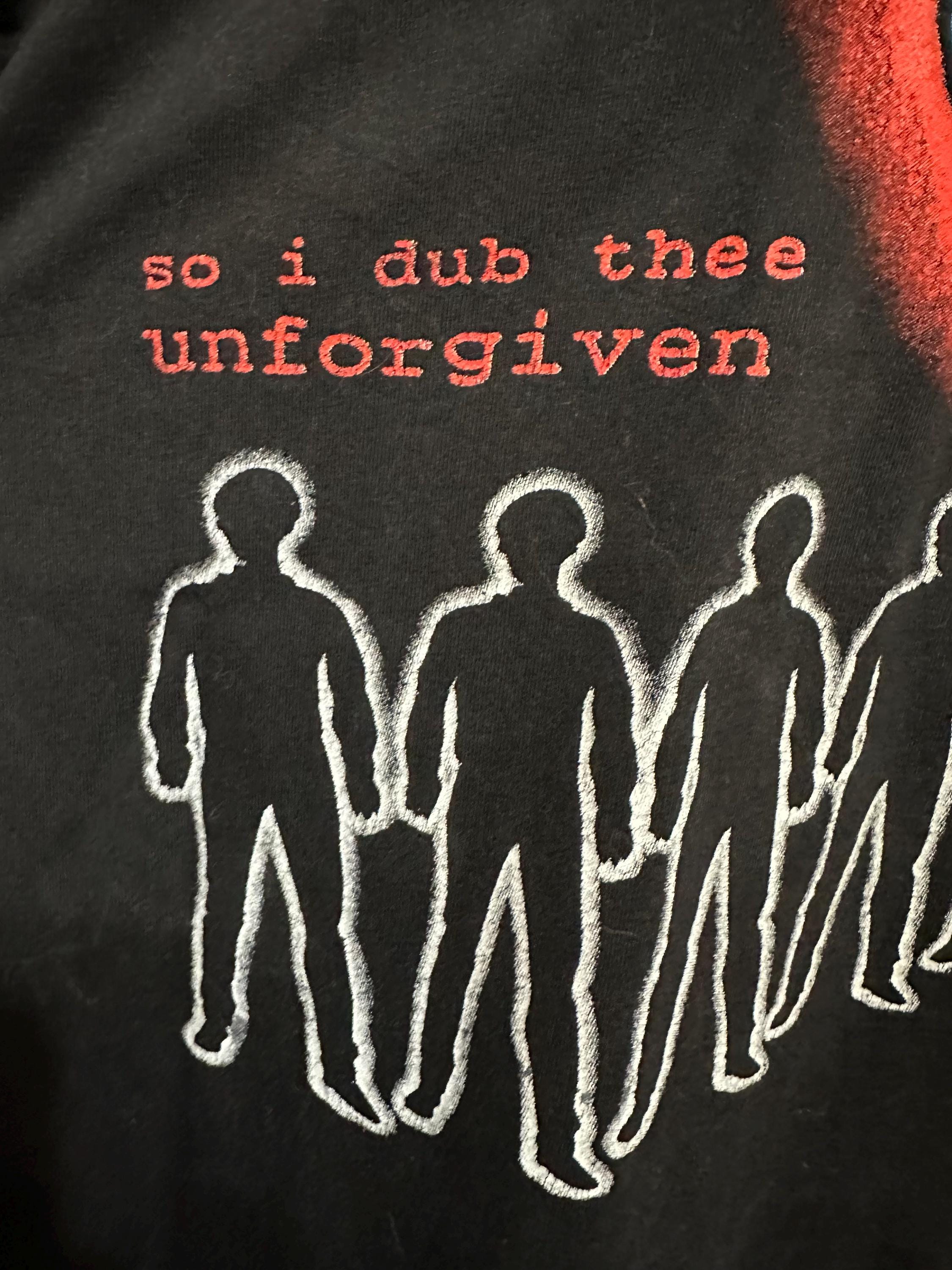 れ*ん様 90s llica Unforgiven Tシャツ Giant Vintage Metallica Shirt 1994 Pushead Unforgiven Band Tee Grail