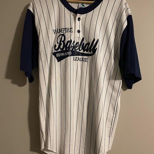Twilight Baseball Shirt Team Edward Cullen 17 Vampire Baseball League Movie Promo Grail