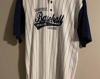 Twilight Baseball Shirt Team Edward Cullen 17 Vampire Baseball League Movie Promo Grail