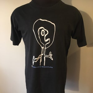 Vintage Radiohead T Shirt OK Computer 90s Band Tee Subterranean Homesick Alien