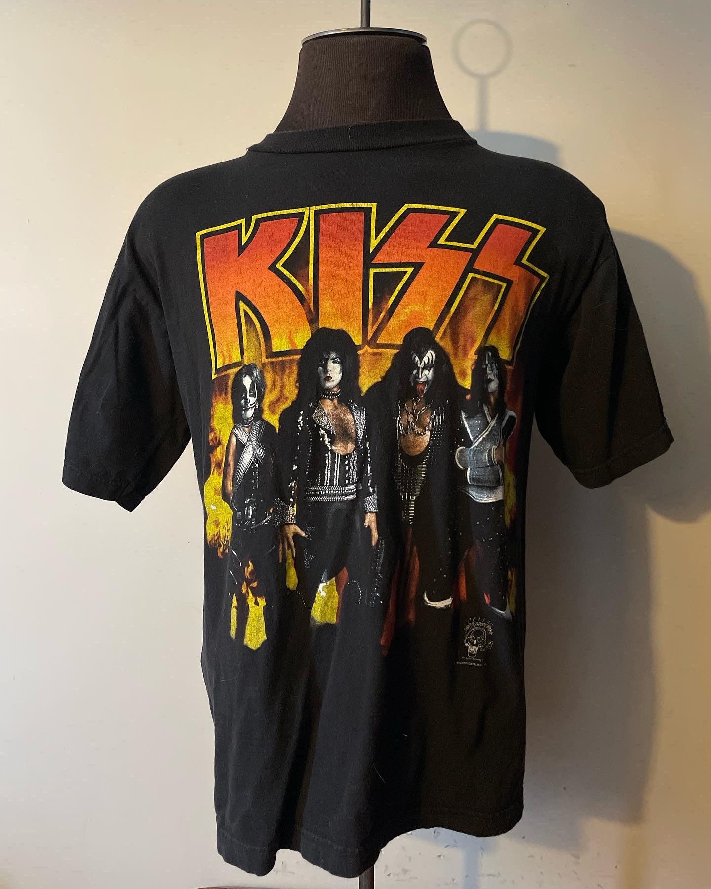 Vintage KISS Shirt Alive Concert 90s Band Tee Grail - Etsy
