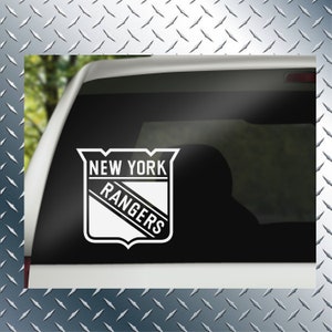 Rangers Car Decal, Hockey Decal, Vehicle Window Decal