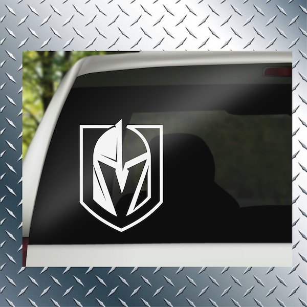 Golden Knights Car Decal, Hockey Decal, Vehicle Window Decal