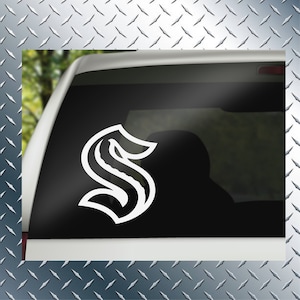 Kraken Car Decal, Hockey Decal, Vehicle Window Decal