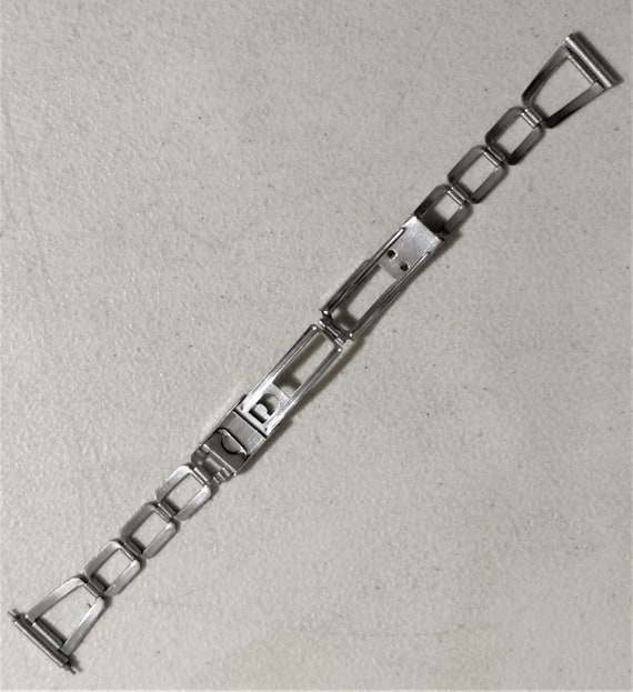 Vintage 1940s 17mm lugs Lady Watch Band Used - image 5