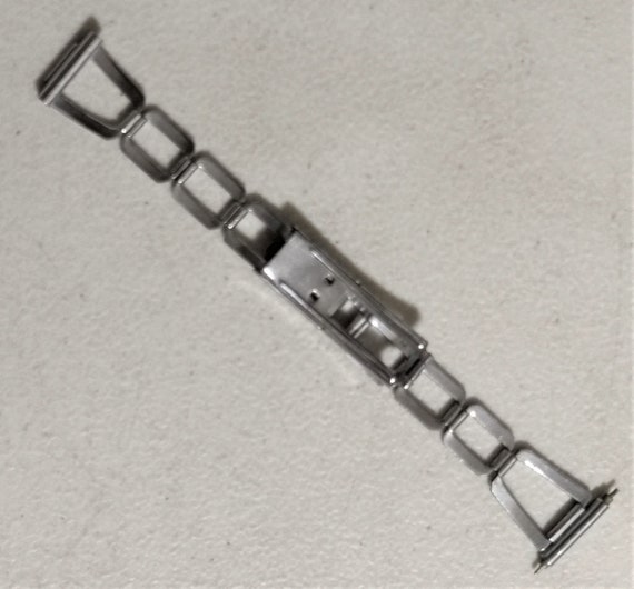 Vintage 1940s 17mm lugs Lady Watch Band Used - image 3