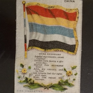 rare cigarette silks Antique Cigarette Silks Very Rare -- 443A