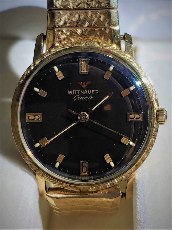 Vintage Wittnauer Geneve T Swiss Watch Face - Gem
