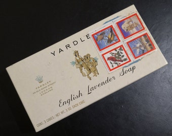 Vintage Yardley English Lavender Soap in Original Box --  60A