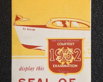 1962 US Coast Guard Nautical Pamphlet -- 922A