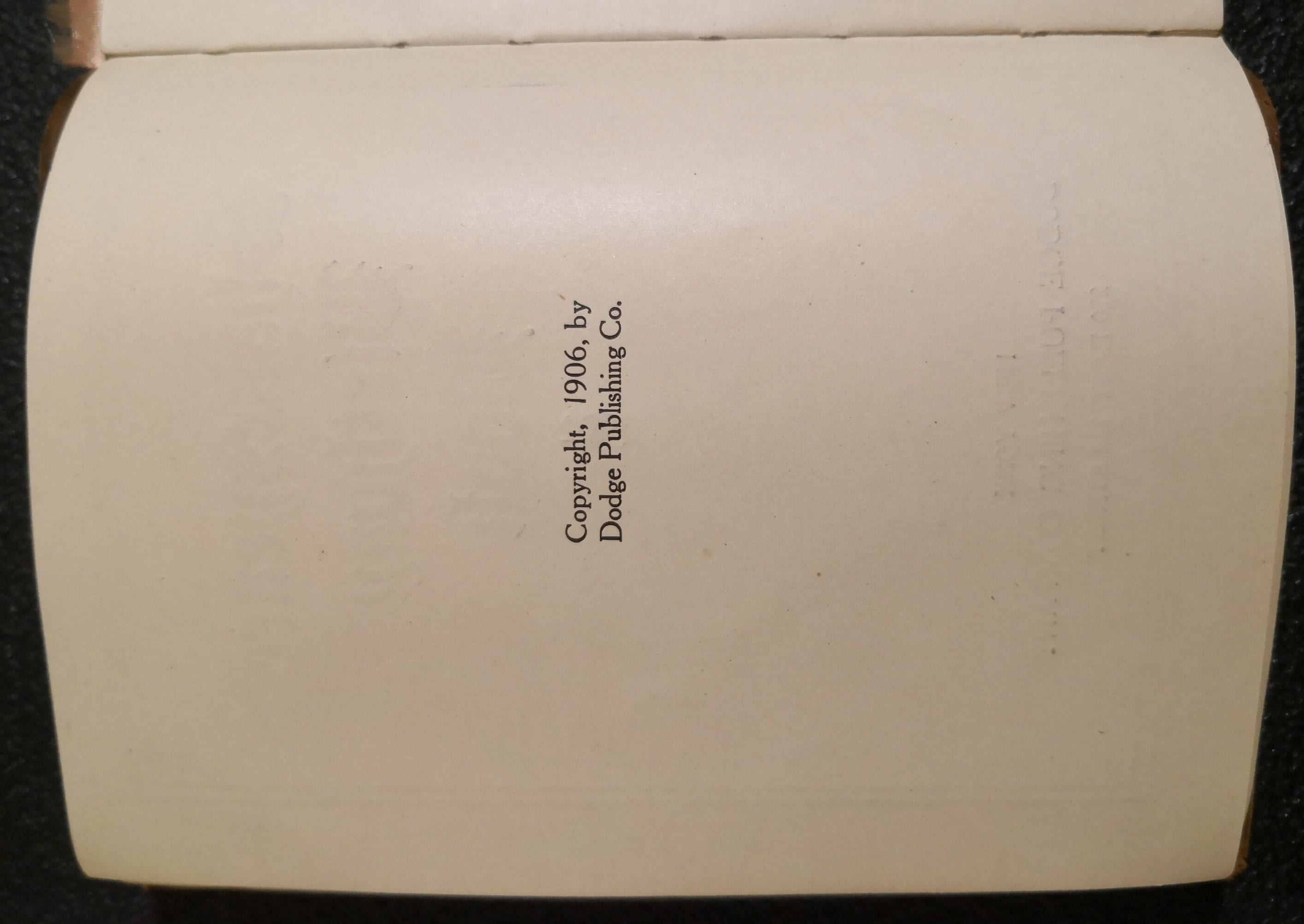 1906 Shakespeare Birthday Book Publisher Dodge Publishing Company New