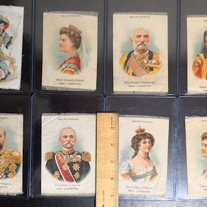 Antique NEBO Cigarette Silks lot of 8 Rare -- 466A