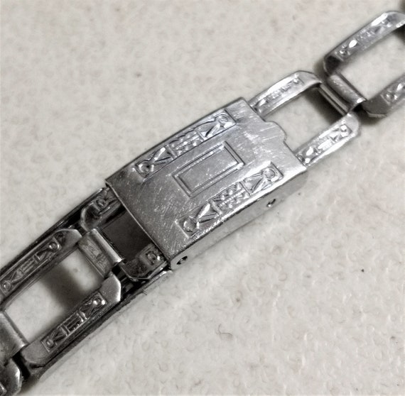 Vintage 1940s 17mm lugs Lady Watch Band Used - image 6