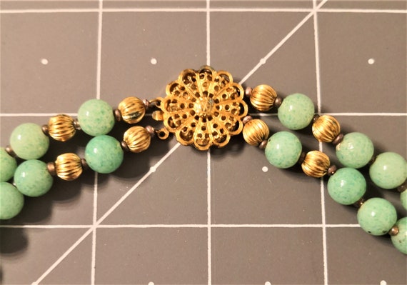 Vintage 1930s Estate found Very Beautiful Jade be… - image 5