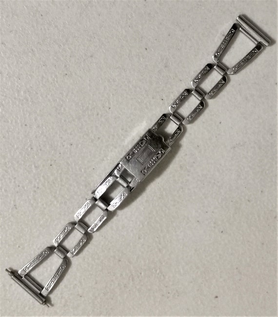 Vintage 1940s 17mm lugs Lady Watch Band Used - image 1