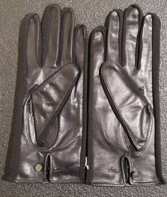 Vintage Avenue Leather Ladies Gloves NOS -- 746A - image 1