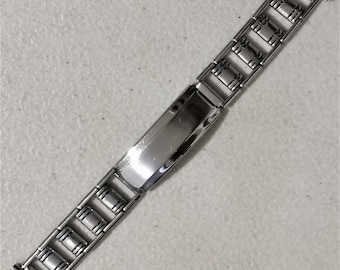 Vintage 1940s 16mm lugs Lady 5" long Watch Band for small wrist Used