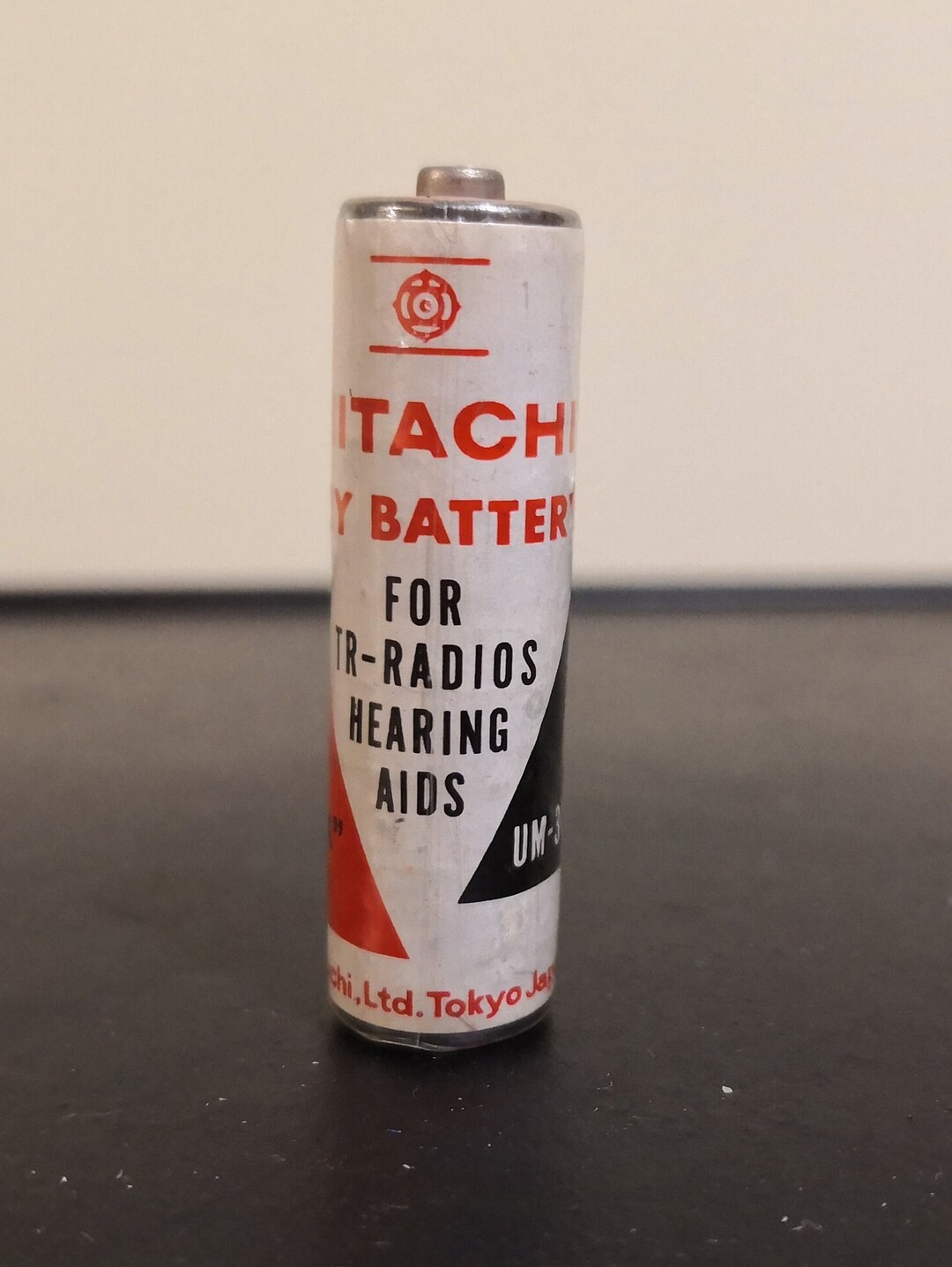 Vintage 1960s Hitachi UM3A Dry Battery for Trradios ' Hearing Aids