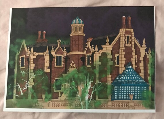 ディズニーワールド ホーンテッドマンション ディズニーアート