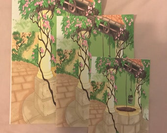 ディズニー 白雪姫と7人の小人 白雪姫の願いの井戸 ディズニーアート