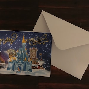Disney Disneyland/DISNEY World Weihnachtsthemen Weihnachtsweihnachtskarte