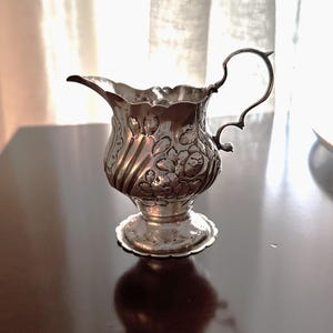 Antique Silver Creamer