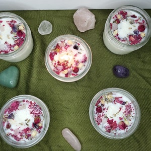 Crystal Aromatherapy Soy Candles