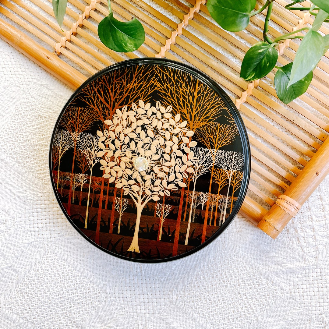 Japanische Untersetzer Mit Box. Otagiri Handcraftet. – NRJM