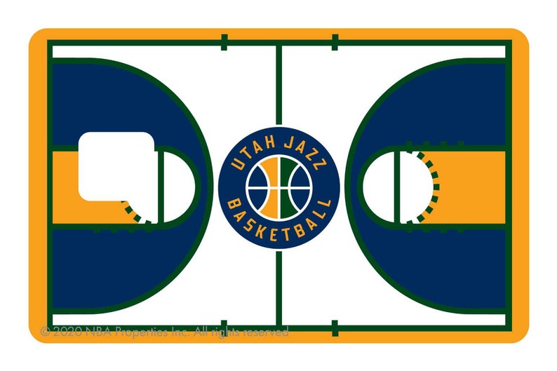 Courtside Utah Jazz