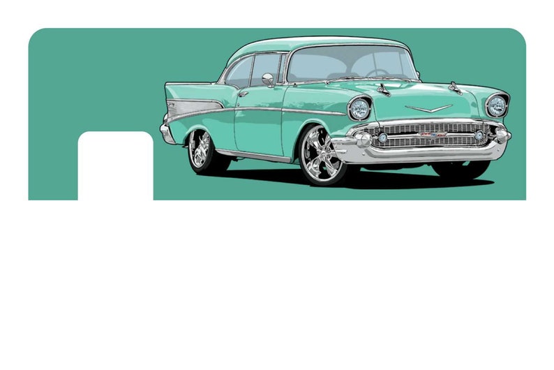 57 Chevy Credit Card Skins