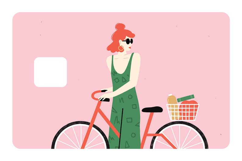 Girl On Bike
