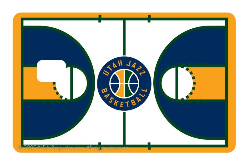 Courtside Utah Jazz