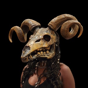 Wendigo Ram Horn Mask
