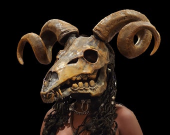 Wendigo Ram Horn Mask