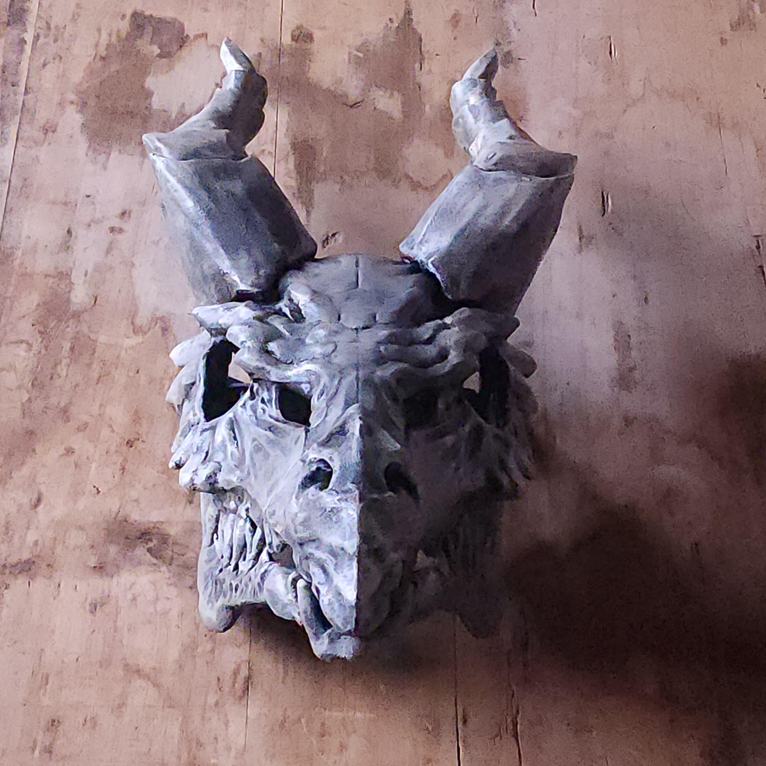 関節式顎付きドラゴンスカルマスク - Etsy 日本