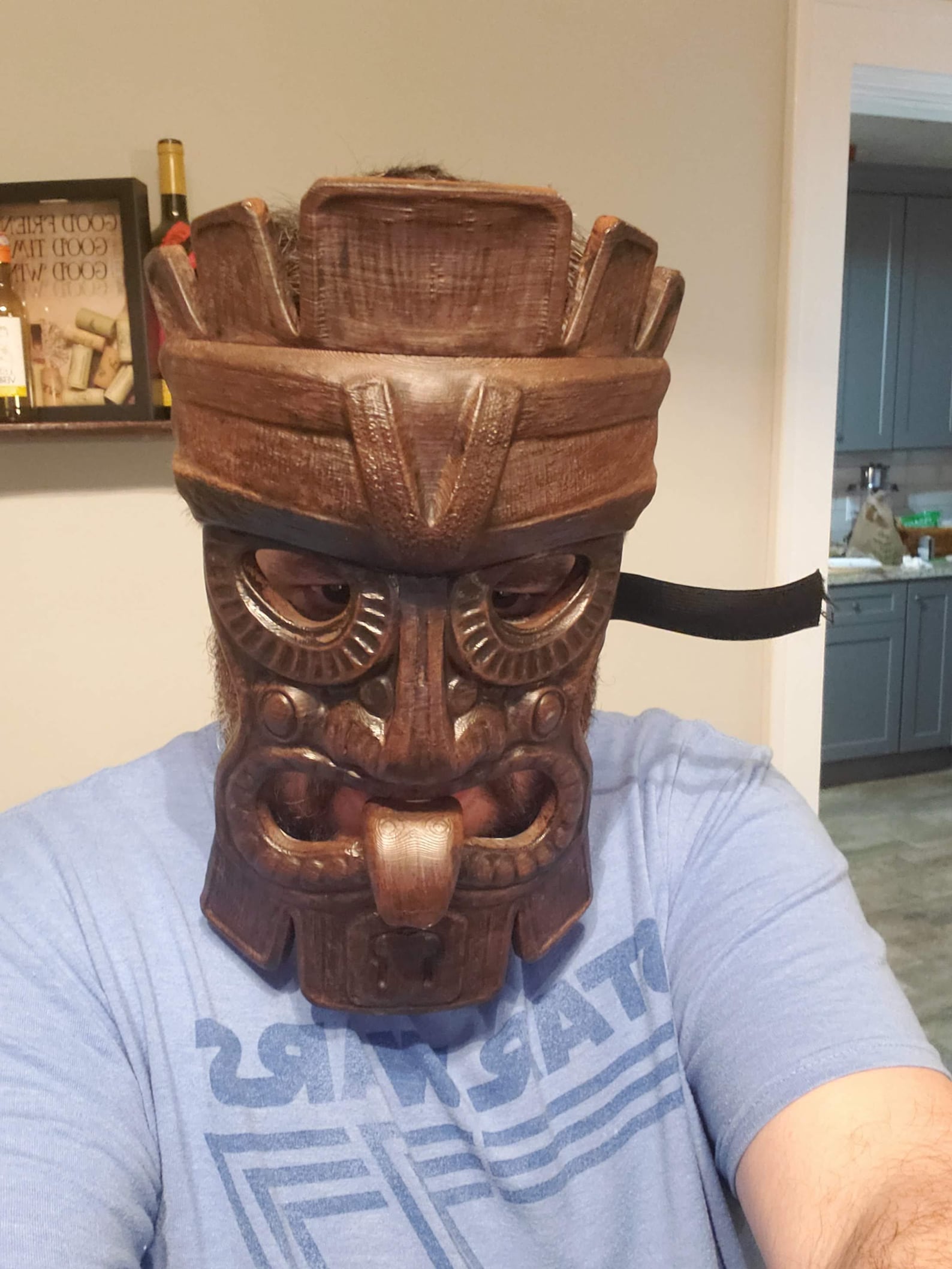 Tiki Mask Etsy