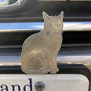 Cat  License Plate Topper