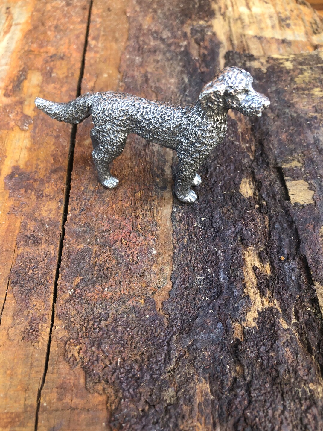 Goldendoodle Pewter Figurine - Etsy