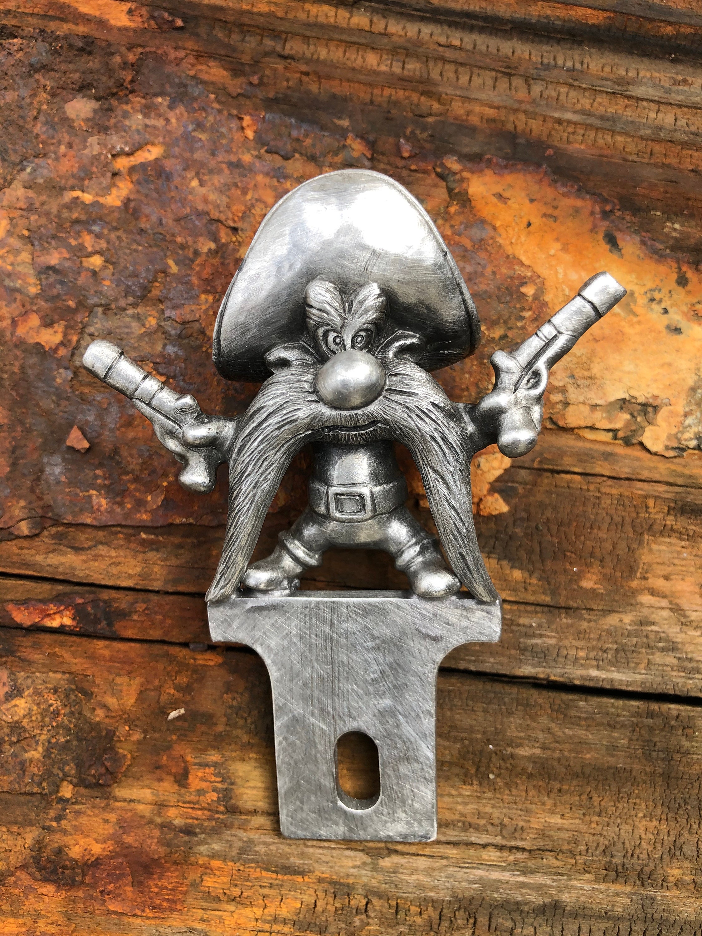 Yosemite Sam License Plate Topper