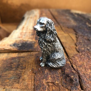 Cavalier King Zinn Figur